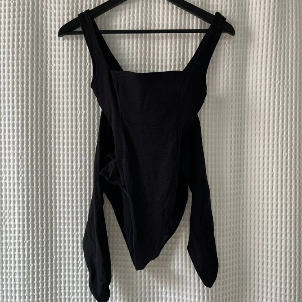 l*space Black One-Piece Swimsuit